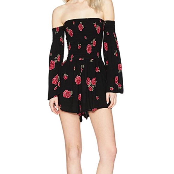 Billabong Pants - SALE Billabong Hola Noche Off-Shoulder Romper